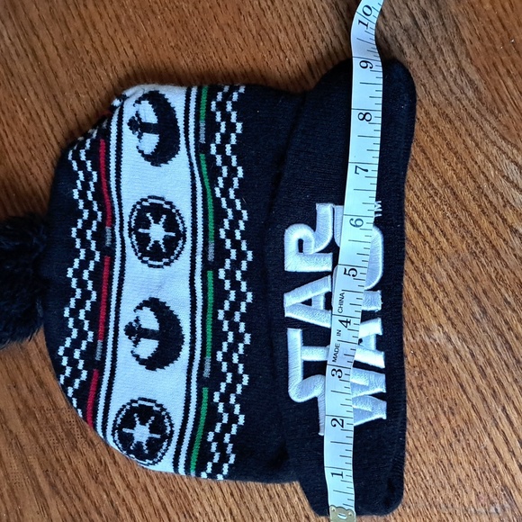 STARS WARS BLACK STOCKING HAT ONE SIZE FITS MOST. - Picture 4 of 8